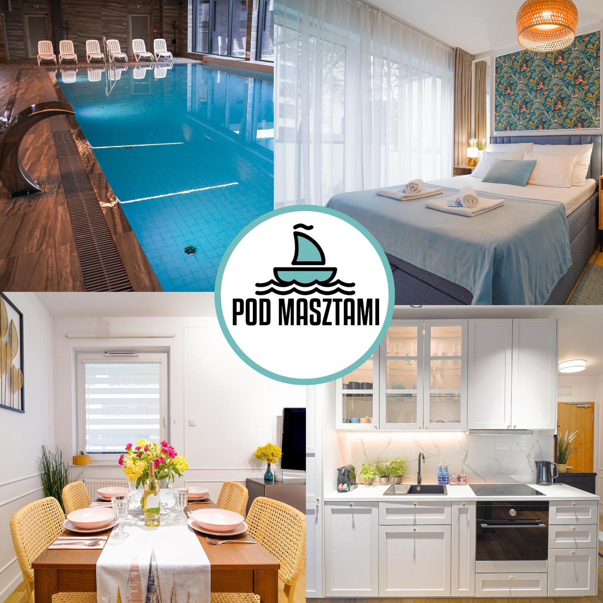Apartment Lulu - Pod Masztami - Dwupokojowy - Basen Silownia Parking Kolobrzeg
